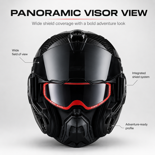 ADVANT X Carbon Adventure Helmet